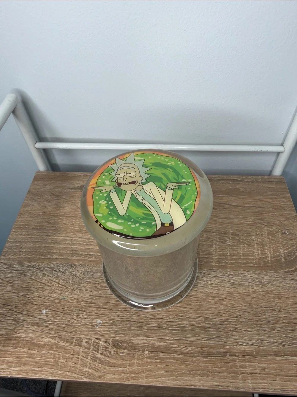 Rick and Morty Glass Storage Jar